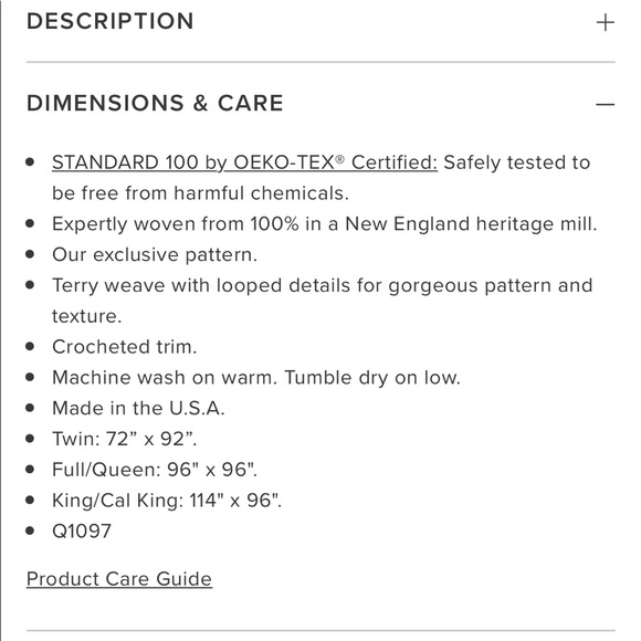 Serena and Lily Winslow Bedspread White sz Twin - Picture 2 of 9